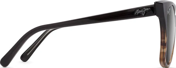 Alekona - Black with Tokyo Tortoise Frame - Neutral Grey Polarized Lens|-|Alekona - Monture Black Tokyo Tortoise - Verres polarisés Neutral Grey