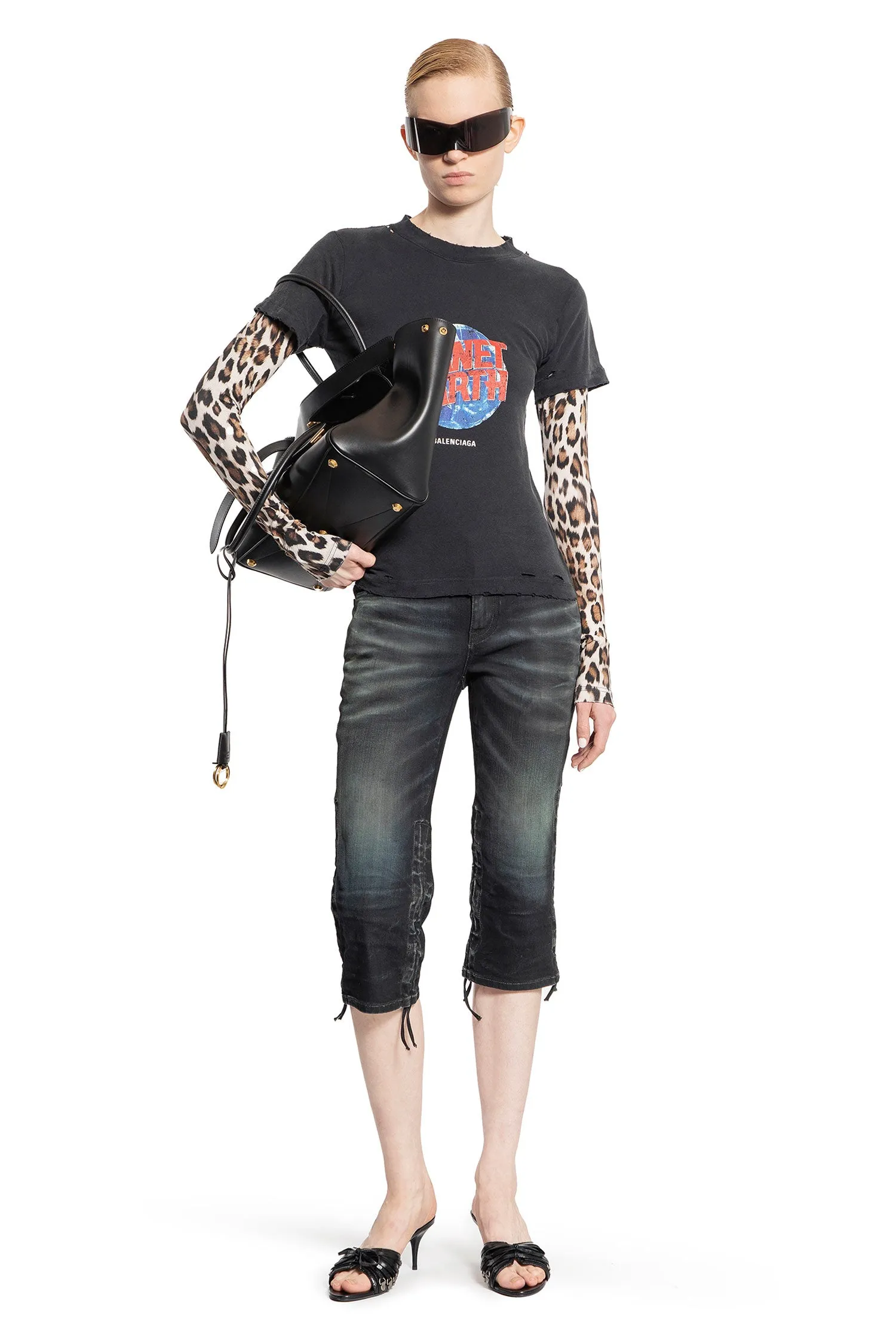 BALENCIAGA WOMAN BLACK JEANS