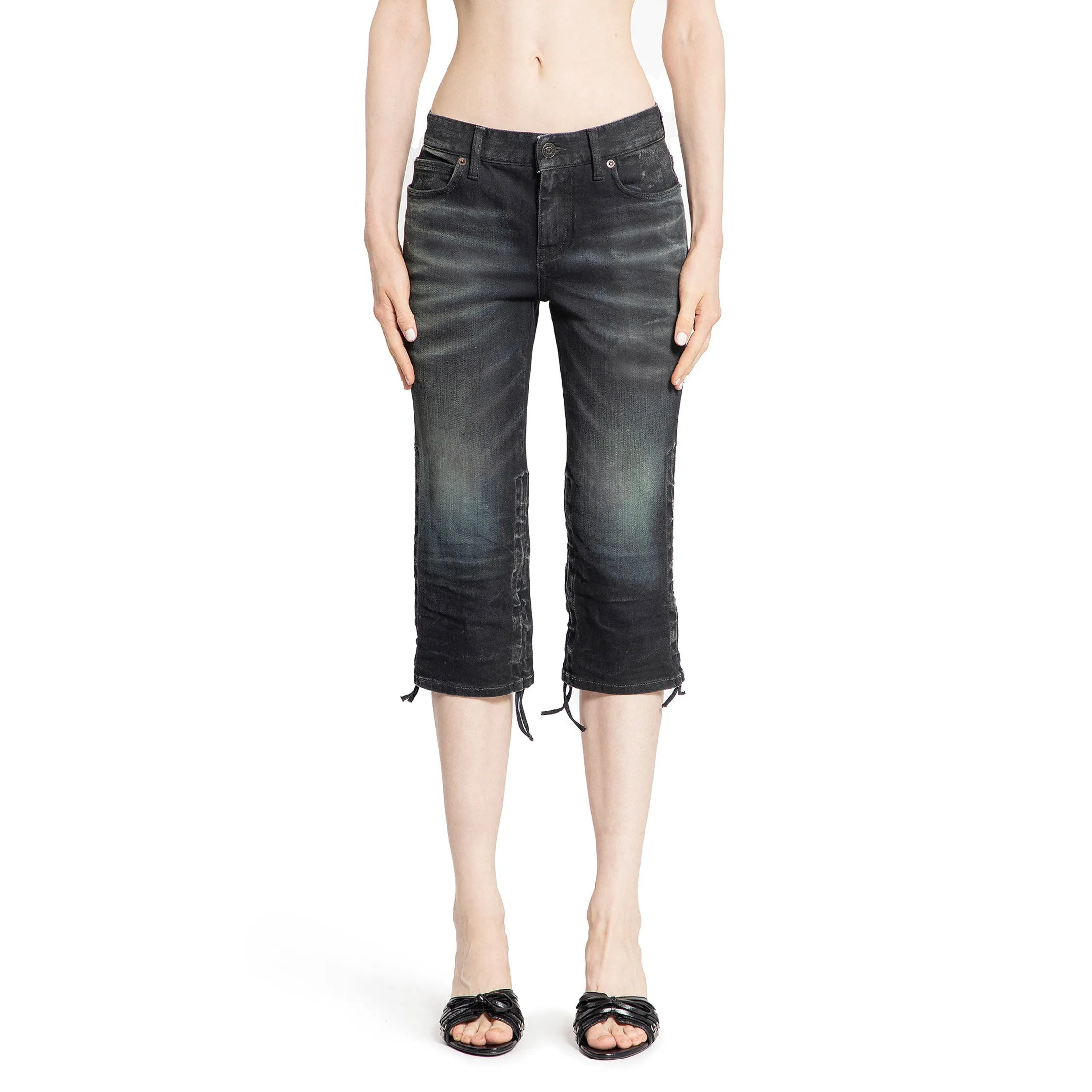 BALENCIAGA WOMAN BLACK JEANS