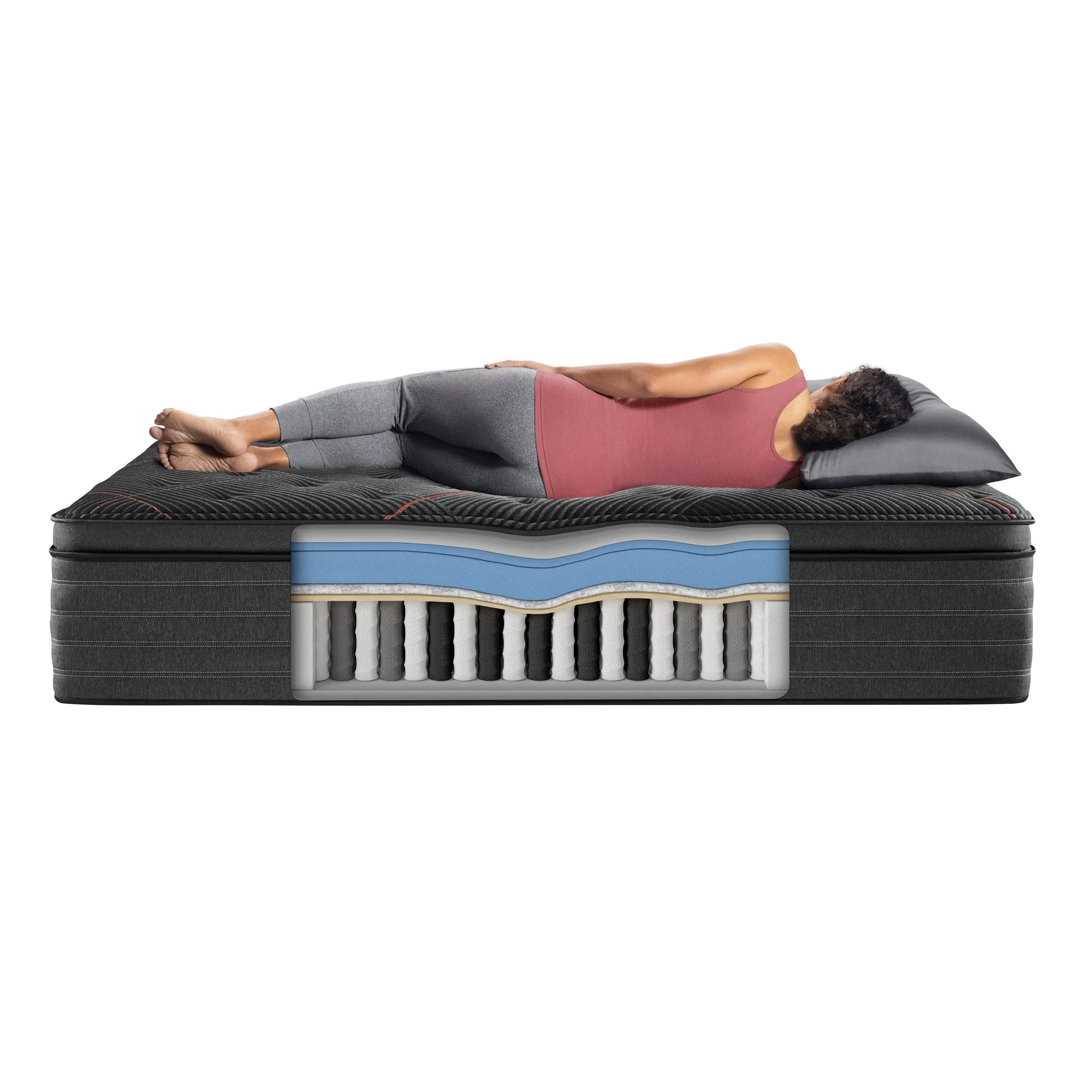 Beautyrest Black® C-Class 16" Plush Pillow Top Mattress