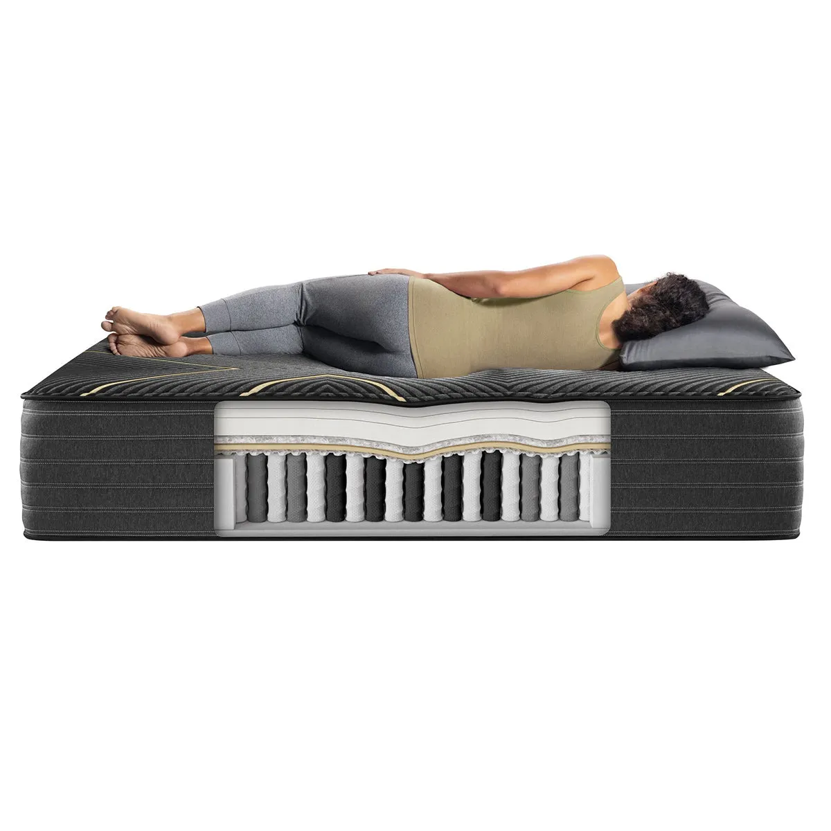 Beautyrest Black® Hybrid KX-Class 15" Plush Mattress