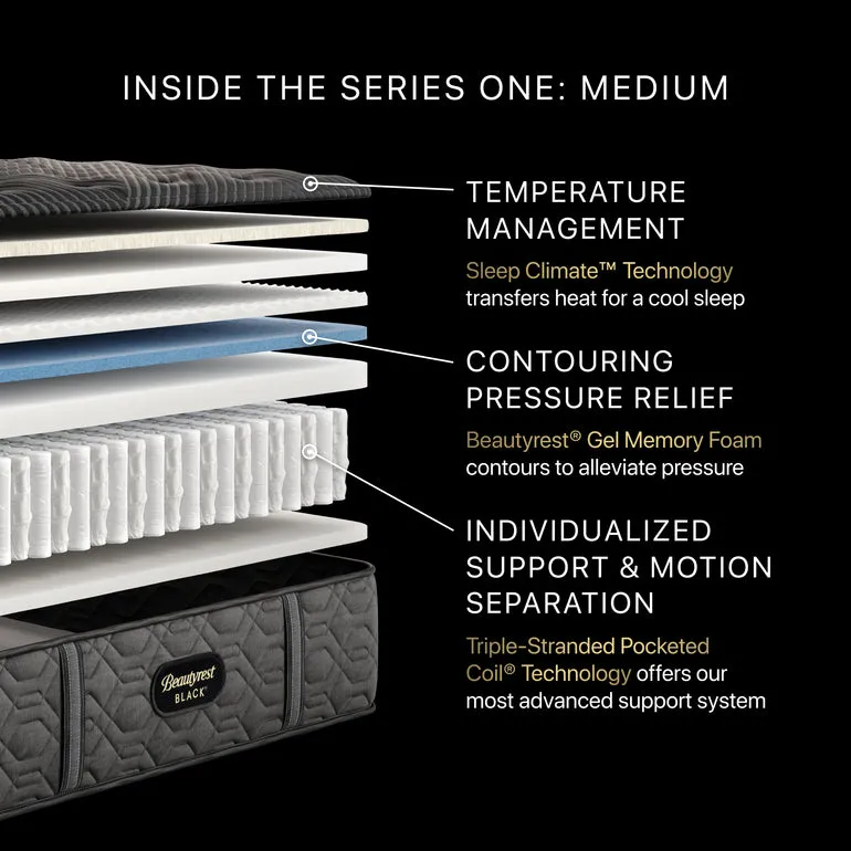 Beautyrest Black Series Two 14.25" Firm Mattress