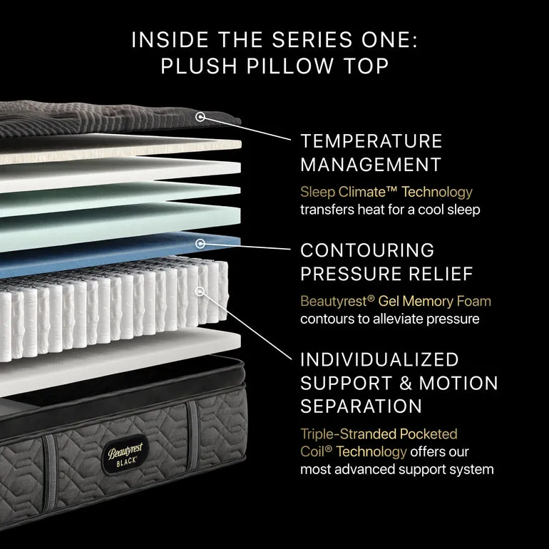 Beautyrest Black Series Two 14.25" Firm Mattress