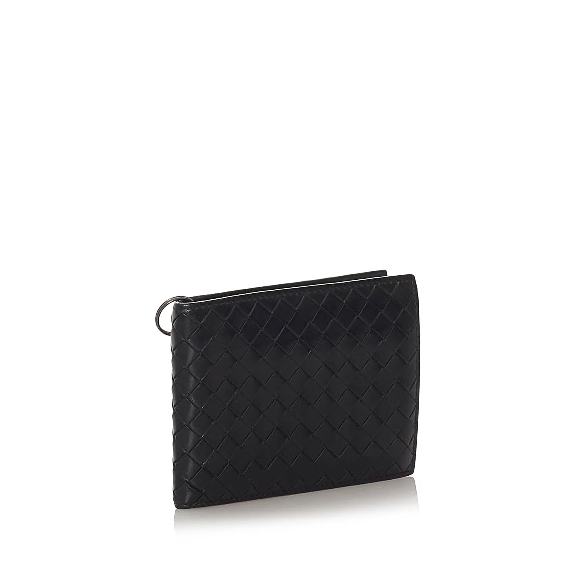 Bottega Veneta Intrecciato Bifold Leather Wallet (SHG-28259)