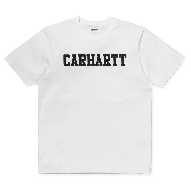 Carhartt WIP S/S College T-Shirt White