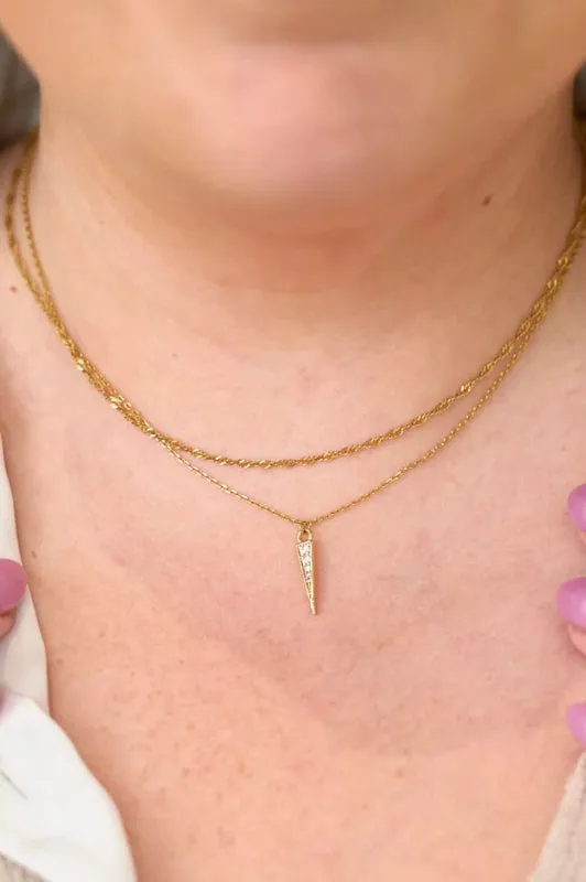 fallon gold filled necklace