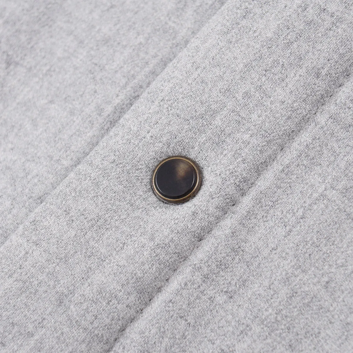Finamore Flannel Wool Shirt-Jacket