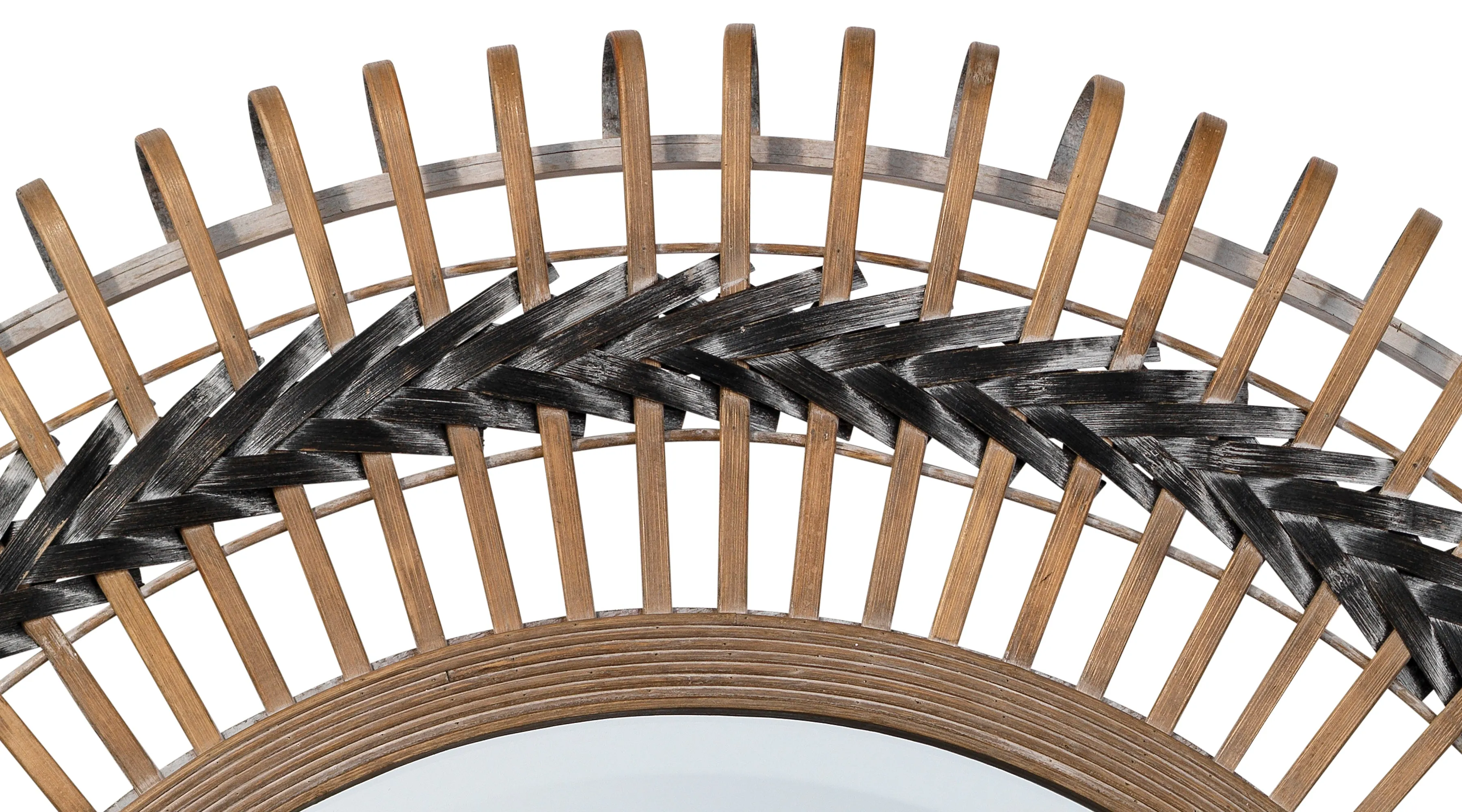 Grove Braided Mirror