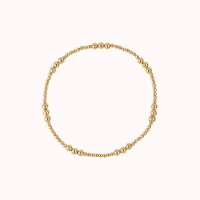 ILY Beaded Stretch Bracelet