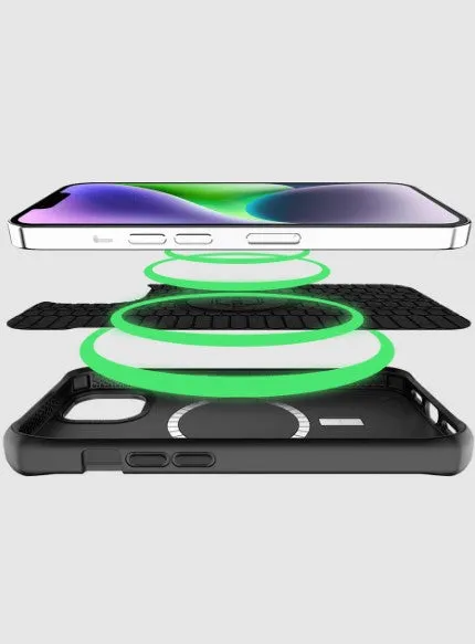 ITSKINS Ballistic R // Carbon MagSafe for iPhone 14 Series