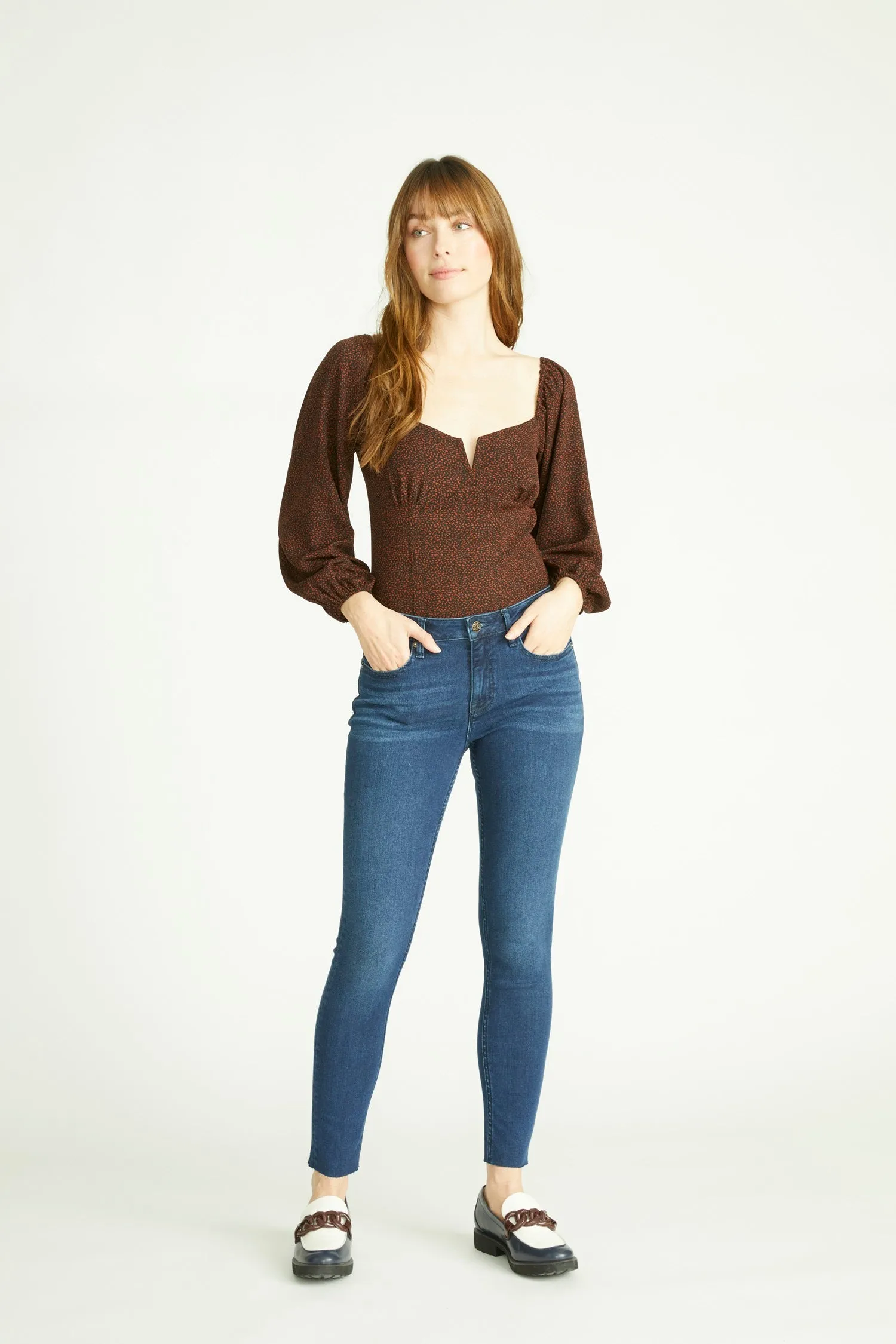 Jagger Midrise Skinny - Dark