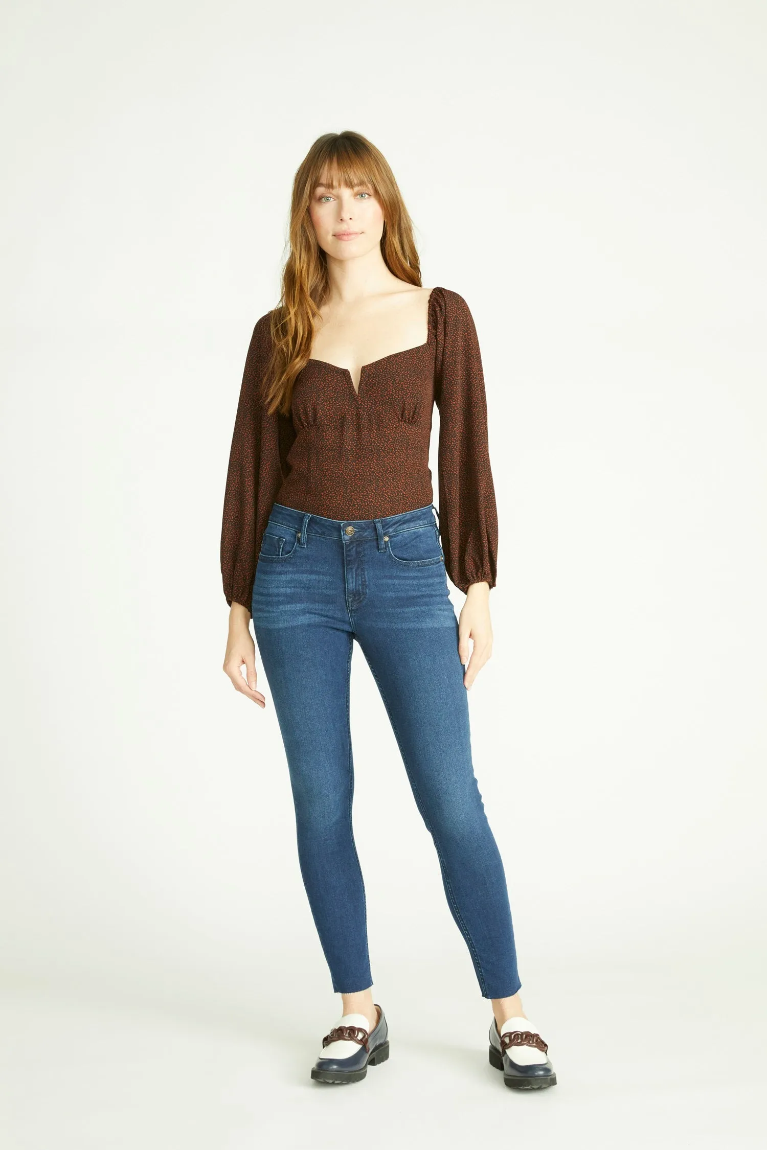 Jagger Midrise Skinny - Dark