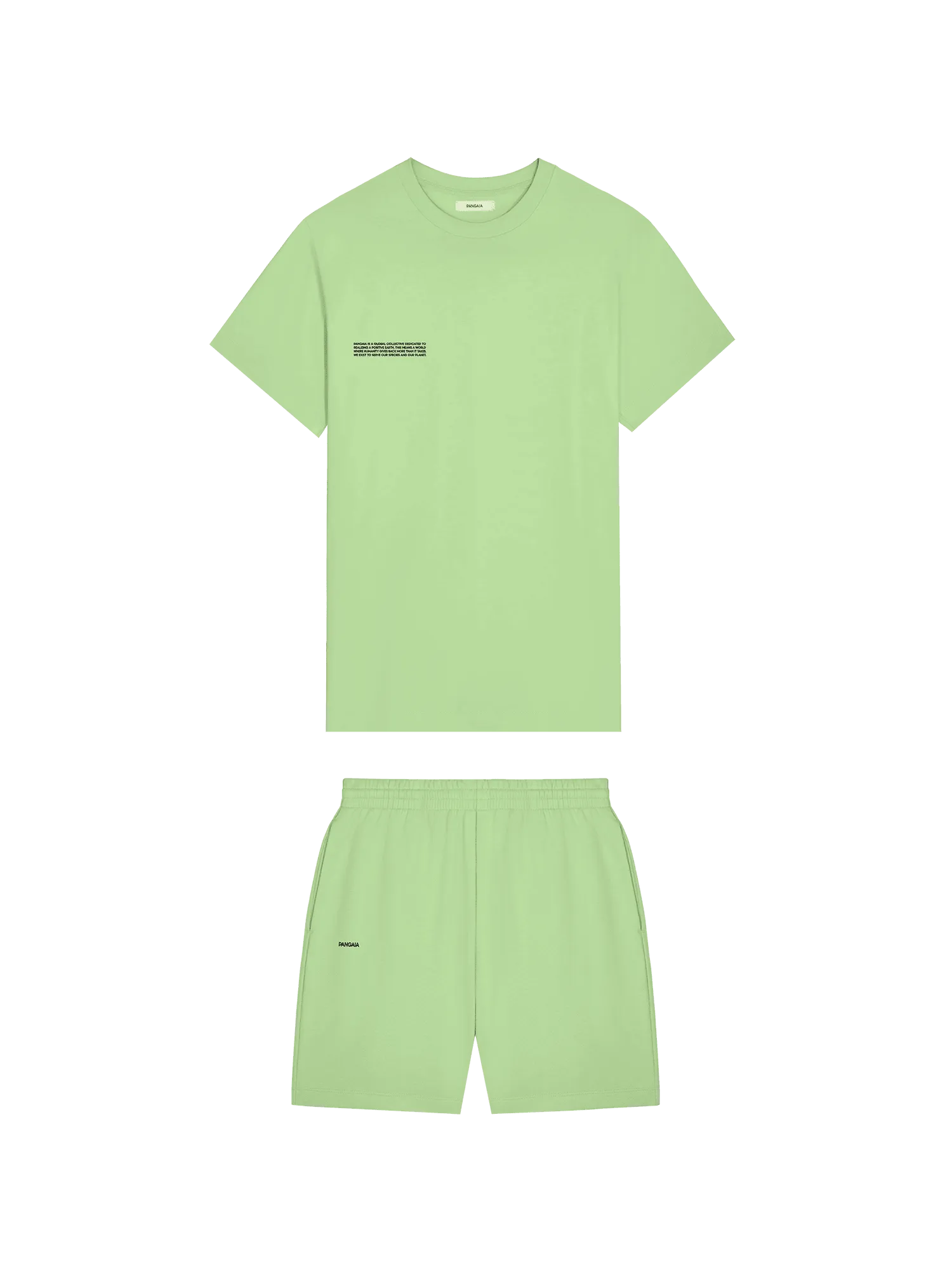 Mens 365 T-shirt and Shorts Bundle—Fennel Green