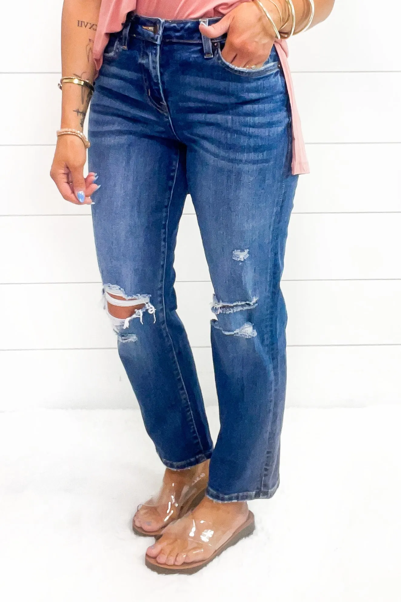 The Demi High Rise Dad Jean