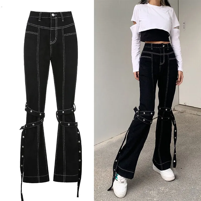Woman Wide Leg Denim