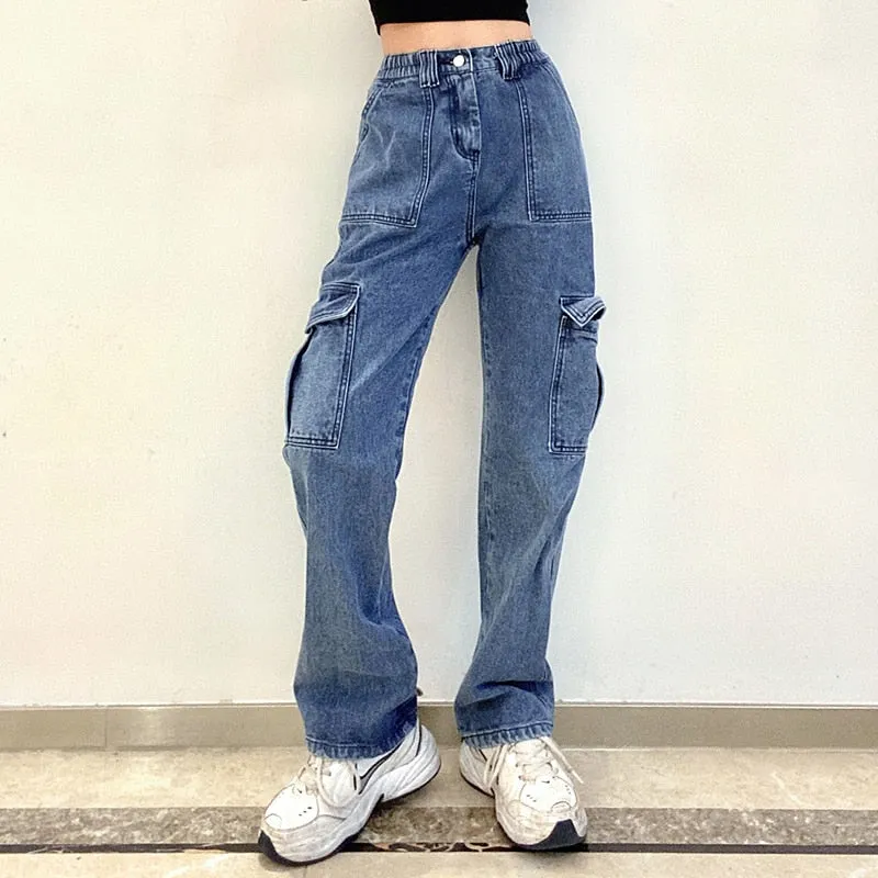 Woman Wide Leg Denim
