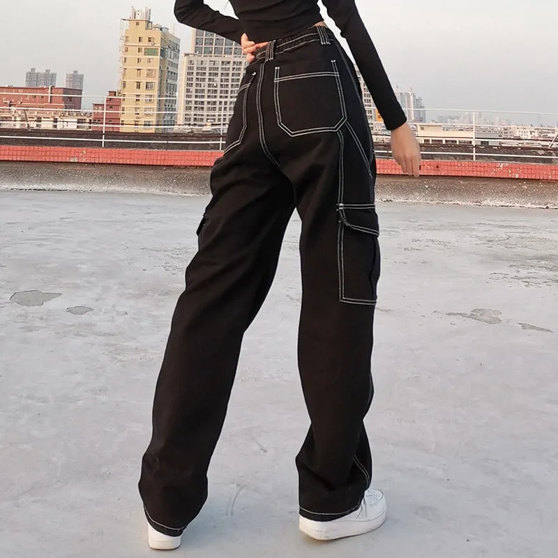 Woman Wide Leg Denim