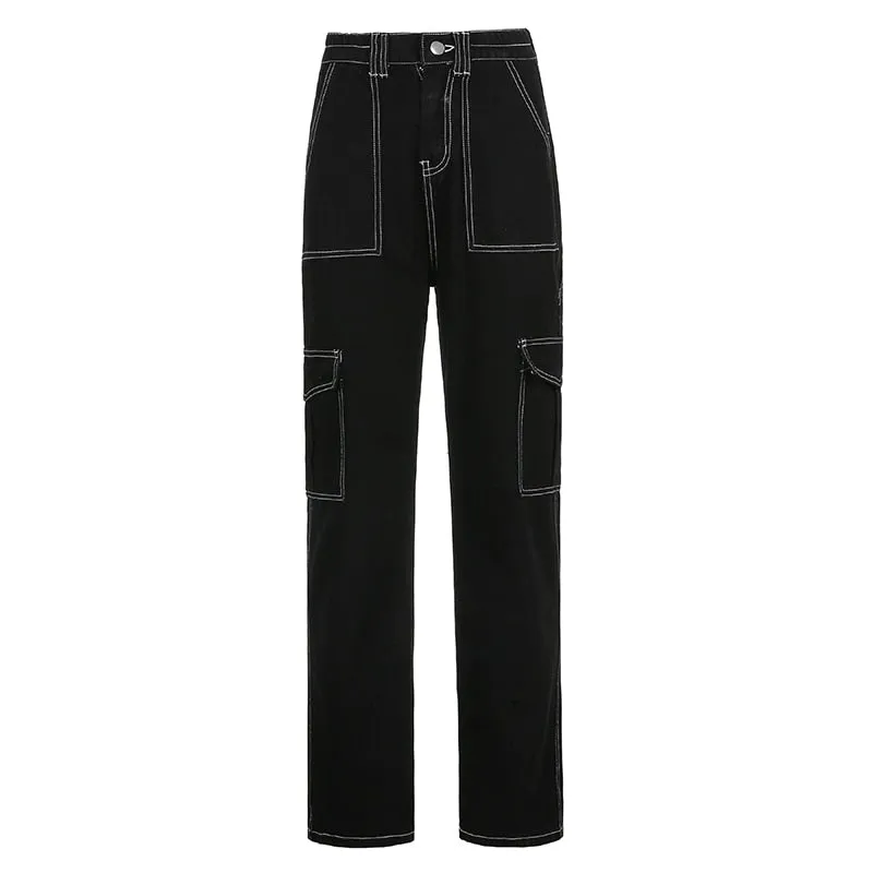 Woman Wide Leg Denim